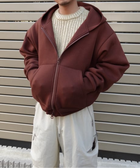 Spice wool volume Knit【Ginger】