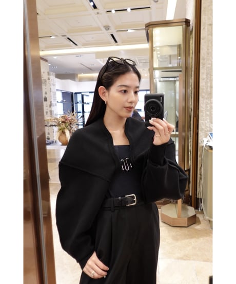 Cloud arm bolero【black】
