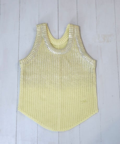Spice 2way Knit Vest 2025【Butter】