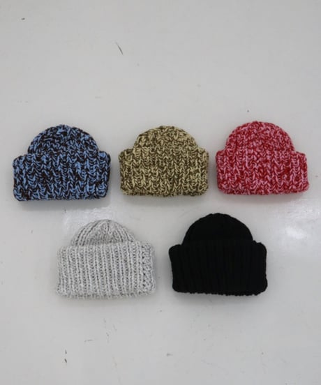 Handmade volume beanie【Goma-milk】