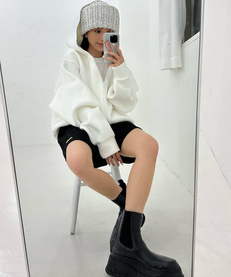 Marshmallow short pants【black】