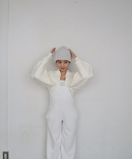 Cloud arm bolero【white】