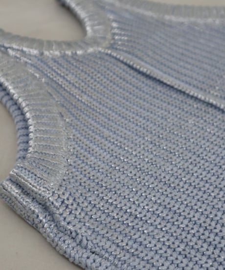 Spice 2way Knit Vest【blueberry】