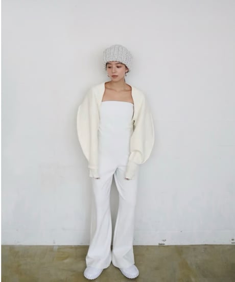 Cloud arm bolero【white】