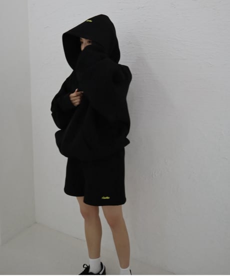 Marshmallow short pants【black】