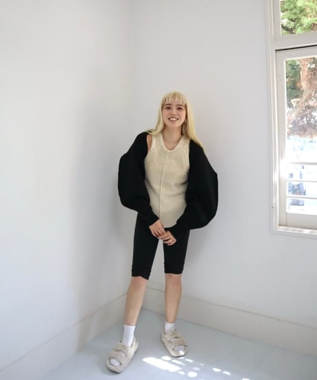 Spice 2way Knit Vest 2025【Ginger】