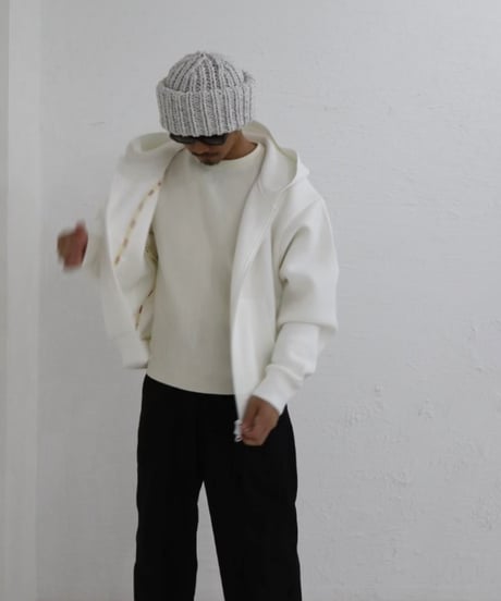 Handmade volume beanie【Goma-milk】