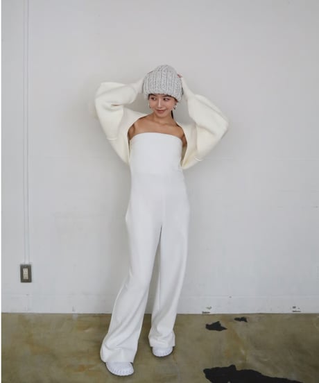 Cloud arm bolero【white】