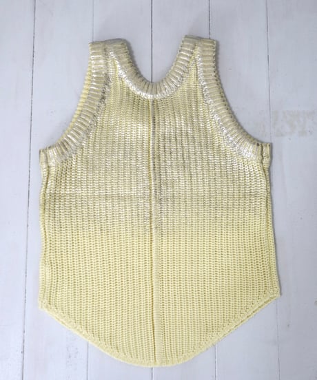 Spice 2way Knit Vest 2025【Butter】
