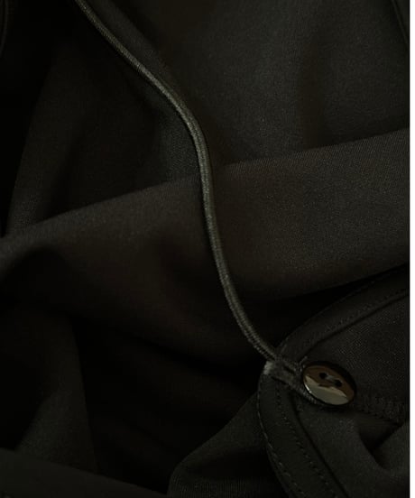 Relaxed dessert dress【black truffe】