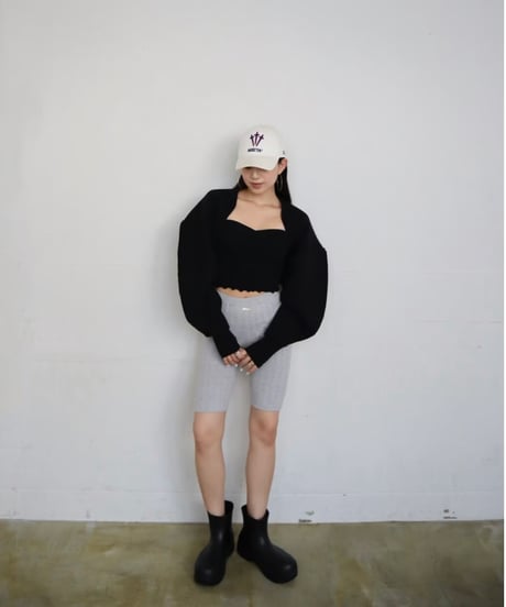 Cloud arm bolero【black】