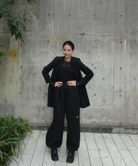 Lace Veil Tops【Black】