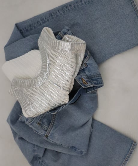 Spice 2way Knit Vest【Sea salt】