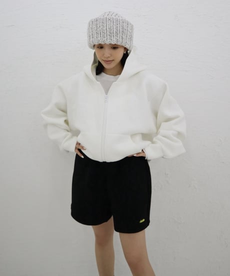 Marshmallow short pants【black】