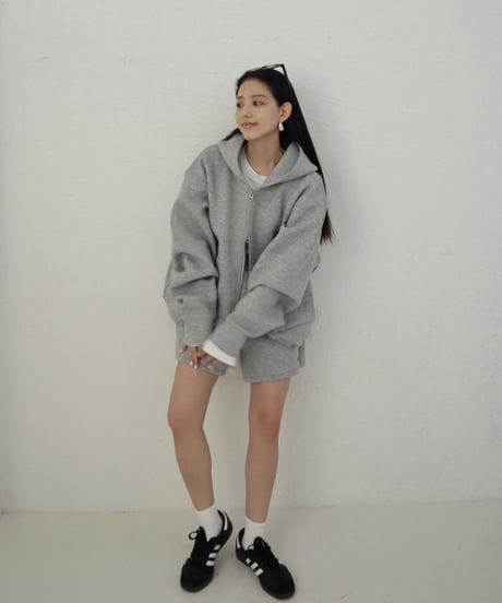 Marshmallow short pants【gray】
