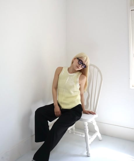 Spice 2way Knit Vest 2025【Butter】