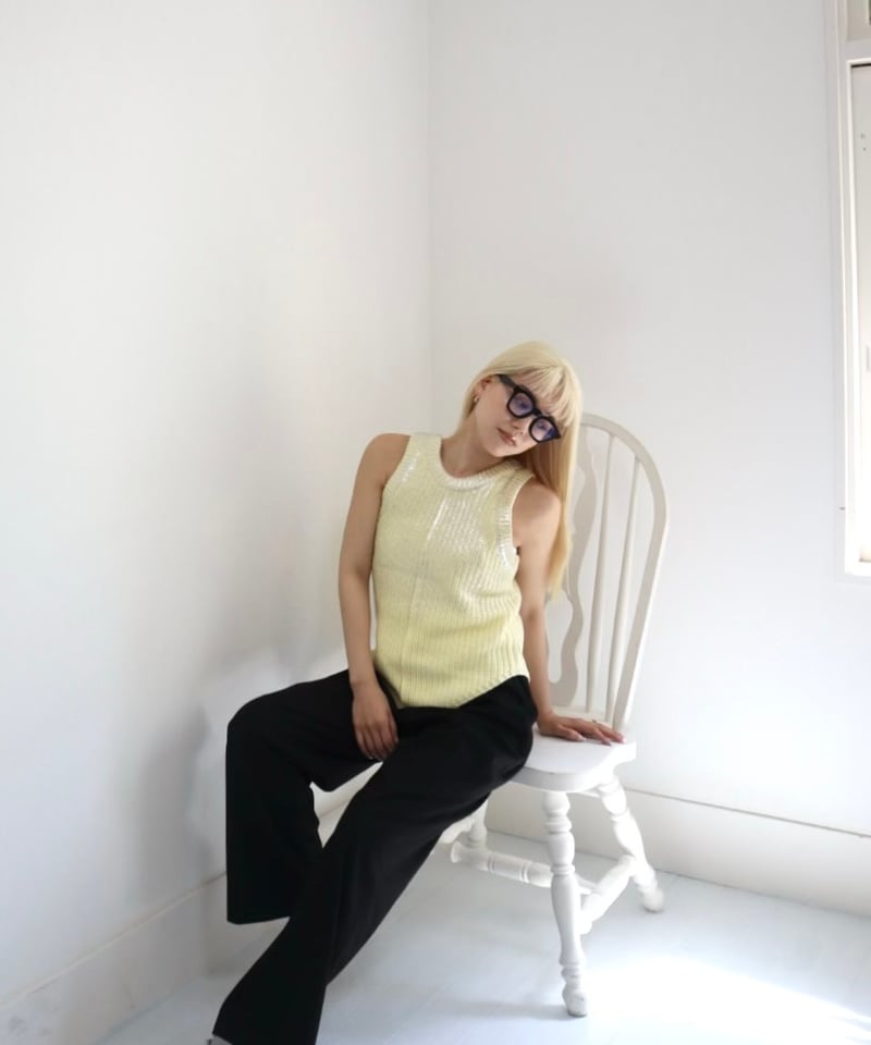 Spice 2way Knit Vest 2025【Butter】 | rizotto