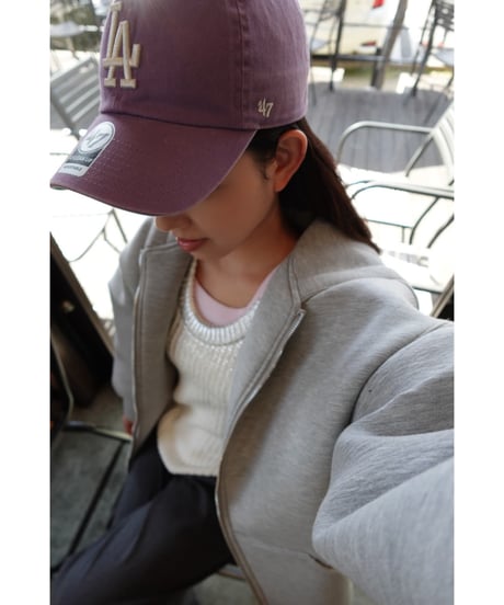 Spice 2way Knit Vest【Sea salt】