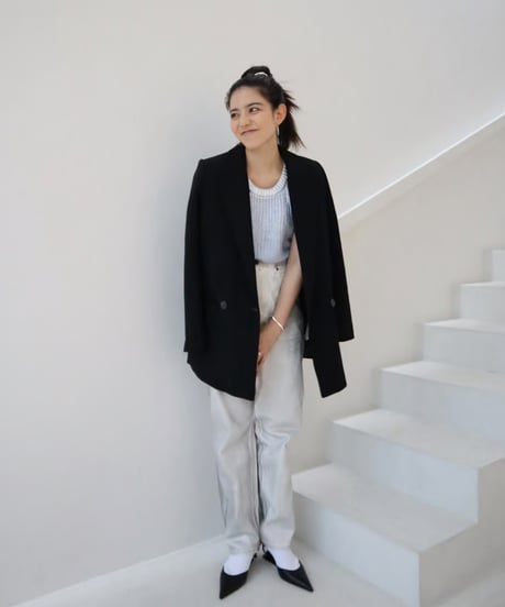 Spice 2way Knit Vest【blueberry】