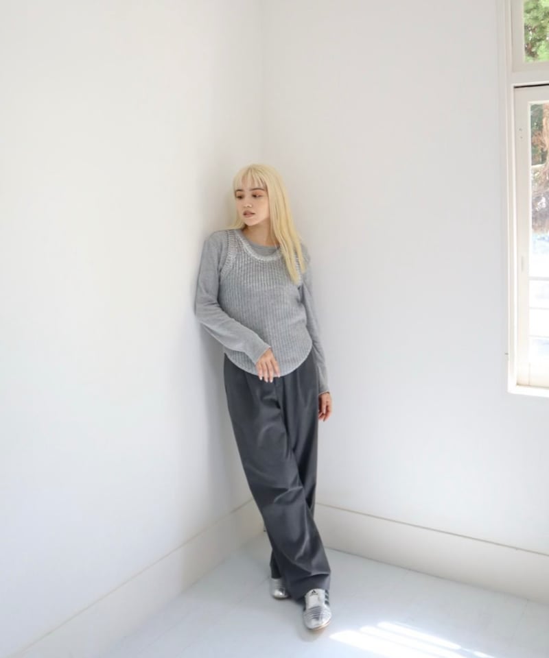 Spice 2way Knit Vest 2025【SESAME】 | rizotto