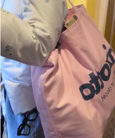 PHRASE BIG TOTE【PINK】