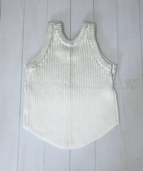 Spice 2way Knit Vest 2025【Sea salt】