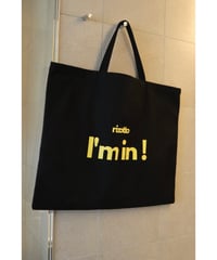 PHRASE BIG TOTE【BLACK】