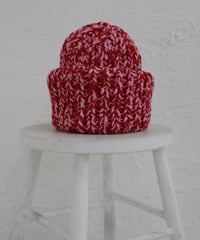 Handmade volume beanie【Mixberry】