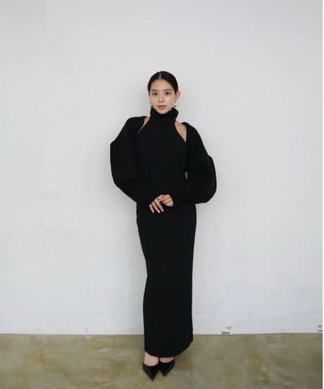 Cloud arm bolero【black】