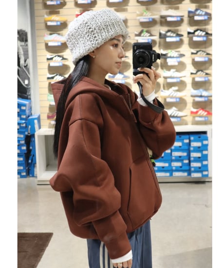 Handmade volume beanie【Goma-milk】