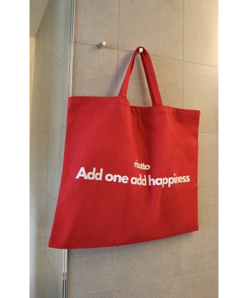PHRASE BIG TOTE【RED】 | rizotto