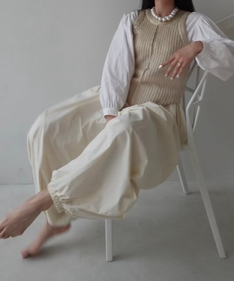 Spice 2way Knit Vest 2025【Ginger】