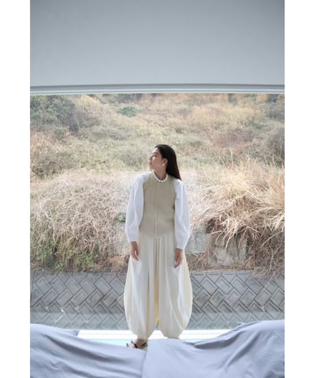Spice 2way Knit Vest 2025【Ginger】