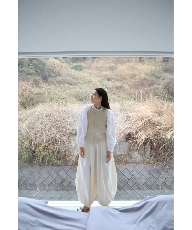 Spice 2way Knit Vest 2025【Ginger】 | rizotto