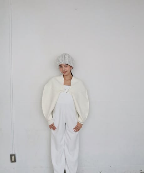 Cloud arm bolero【white】