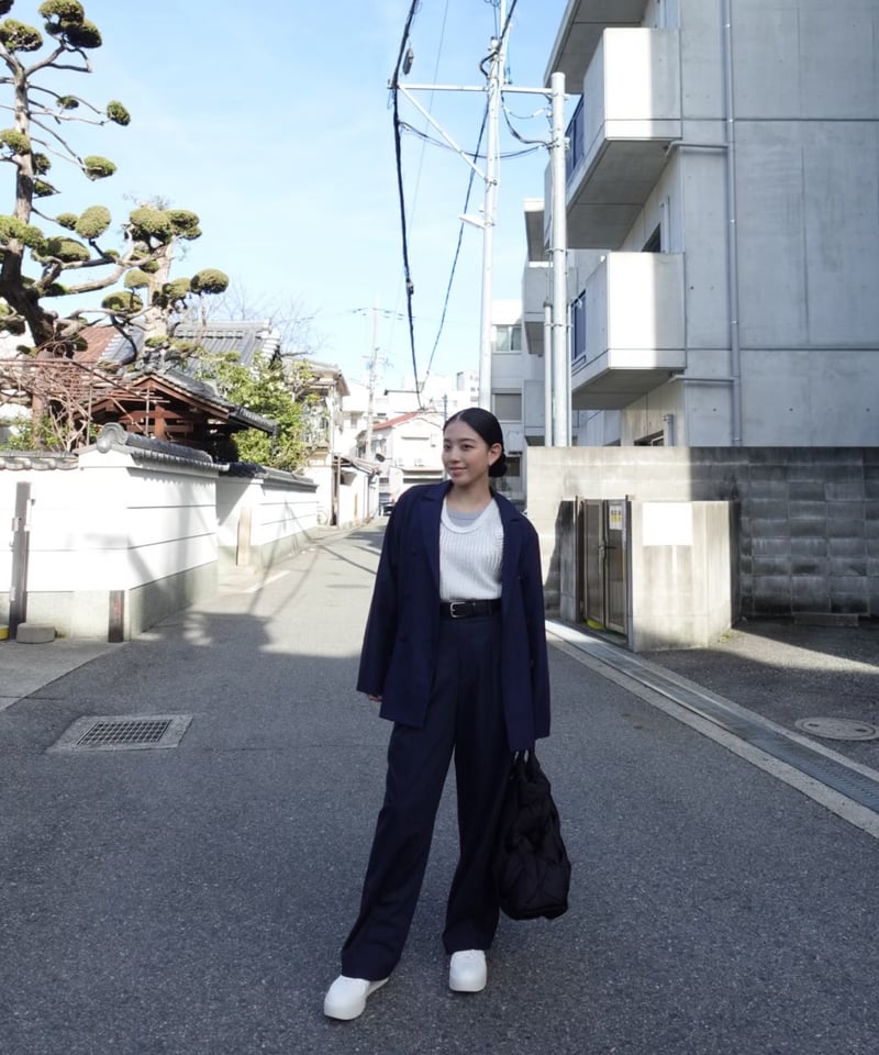 トップス rizotto Spice 2way Knit Vest Sea salt Spice 2way Knit Vest【Sea salt】 | rizotto