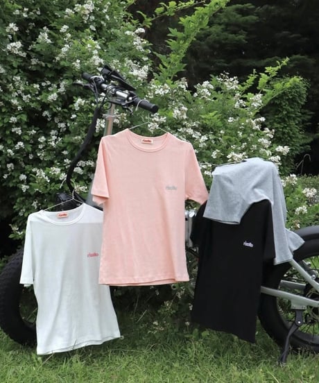 Cotton flower mesh T 【strawberry milk】