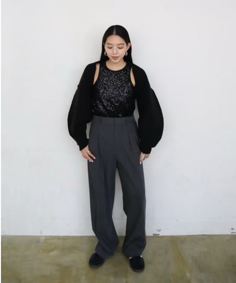 Cloud arm bolero【black】