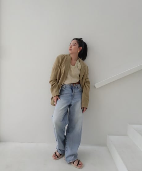 Spice 2way Knit Vest 2025【Ginger】