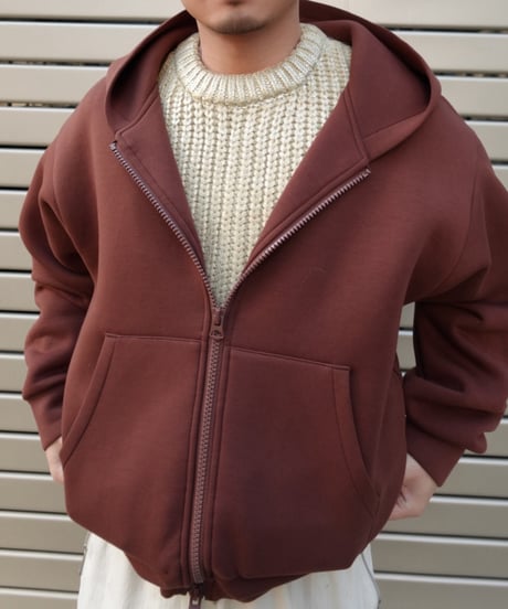 Spice wool volume Knit【Ginger】