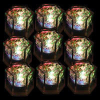 LITECUBE(クリスタル)マルチ／レインボー24個入｜業務用