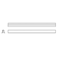 【ハット形鋼】CADデータ / 2D / DXF