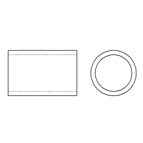【配管用鋼管】CADデータ / 2D / DXF