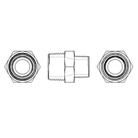 【異径ニップル】CADデータ / 2D / DXF