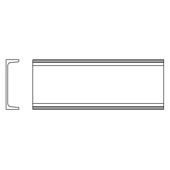 【溝形鋼(チャンネル)】CADデータ / 2D / DXF | グラント