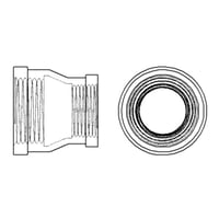 【異径ソケット バンド付】CADデータ / 2D / DXF