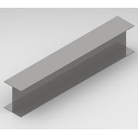 【溶接軽量 H 形鋼】CADデータ / 3D / X_T