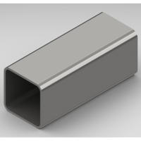 【角形鋼管・正方形 (角パイプ) SUS 3種】CADデータ / 3D / X_T