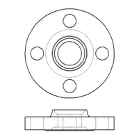 【JIS 30K SOH B形】CADデータ / 2D / DXF