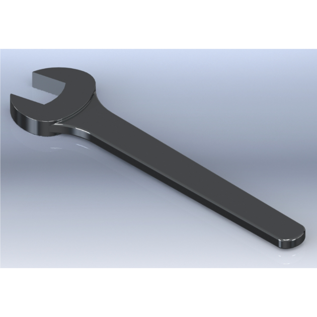 丸形片口スパナ】CADデータ / 3D / STEP | グラント